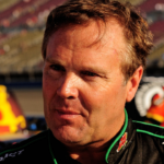 NASCAR Nationwide Series driver Mike Wallace during the Copart 300 at Auto Club Speedway.