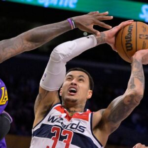 Kyle Kuzma NBA: Washington Wizards at Los Angeles Lakers