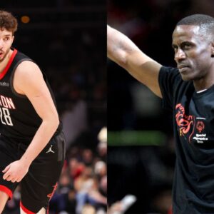 Alperen Sengun(L) and Vernon Maxwell(R)