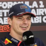 Abu Dhabi, United Arab Emirates 5.December.2024; Max Verstappen of the Netherlands and Oracle Red Bull Racing attends the press conference
