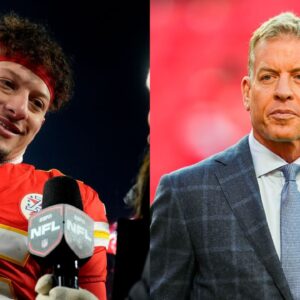 Patrick Mahomes, Troy Aikman