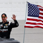 NASCAR Cup Series driver Kyle Busch (8) before the GEICO 500 at Talladega Superspeedway.