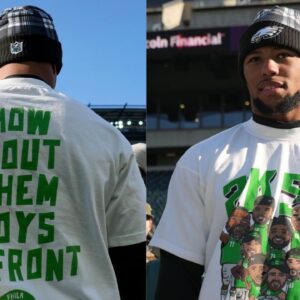 Philadelphia Eagles running back Saquon Barkley