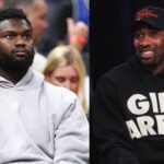 Zion Williamson (L) and Gilbert Arenas (R)
