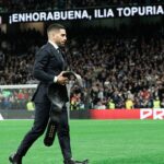 Real Madrid CF v Sevilla FC - LaLiga EA Sports MADRID, SPAIN, FEBRUARY 25: Ilia Topuria during the LaLiga EA Sports match between Real Madrid CF and Sevilla FC at Estadio Santiago Bernabeu on February 25, 2024 in Madrid, Spain. Madrid Santiago Bernabeu Madrid Spain Copyright: xAlexxPerezx RealMadridSevilla25feb (9)