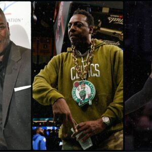 KeyShawn Johnson, Paul Pierce and LeBron James