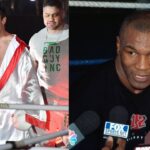 Chael Sonnen (L), Mike Tyson (R)