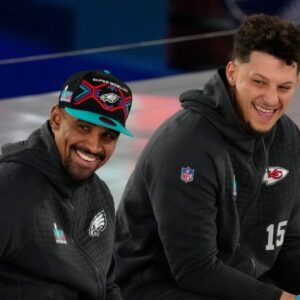 Patrick Mahomes and Jalen Hurts