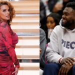 Joy Taylor (L) and Zion Williamson (R)