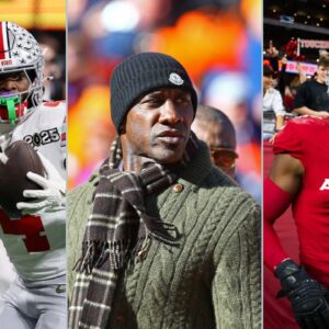 Jeremiah Smith, Shannon Sharpe and Marvin Harrison Jr.