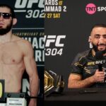 Islam Makhachev (L), Belal Muhammad (R)