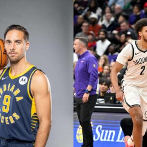 TJ McConnell (L), Cam Johnson (R)