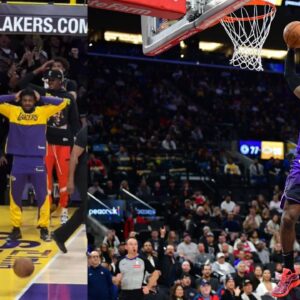WATCH: LeBron James Leaves Son Bronny Stunned With Alley-Oop Poster Dunk
