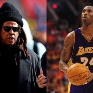 Jay-Z(L) and Kobe Bryant(R)