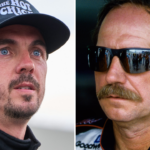 (L-R) Frankie Muniz and Dale Earnhardt