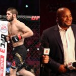 Khabib (L) and Cormier (R)