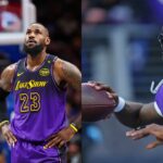 LeBron James and Lamar Jackson