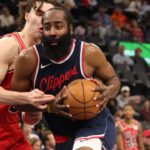 James Harden NBA: Chicago Bulls at Los Angeles Clippers