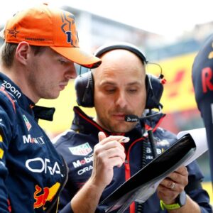 VERSTAPPEN Max (ned), Red Bull Racing RB19, LAMBIASE Gianpiero, Race Engineer of Max Verstappen, portrait, during the 2023 Formula 1 Rolex Grosser Preis von Osterreich, 2023 Austrian Grand Prix, 9th round of the 2023 Formula One World Championship