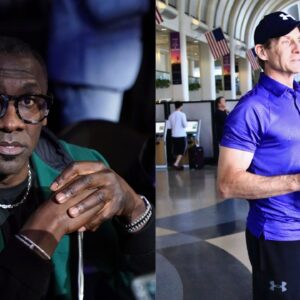 Shannon Sharpe (L), Skip Bayless (R)