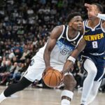 Anthony Edwards NBA: Denver Nuggets at Minnesota Timberwolves