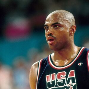 USA dream team forward Charles Barkley against Argentina during the 1992 Tournament of the Americas at Memorial Coliseum