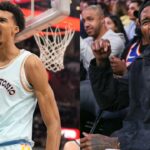 Victor Wembanyama and Jamal Crawford