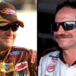 Kenny Wallace (L) and Dale Earnhardt Sr. (R). Image Credits: Imagn.