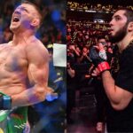 Dricus du Plessis (L), Islam Makhachev (R)