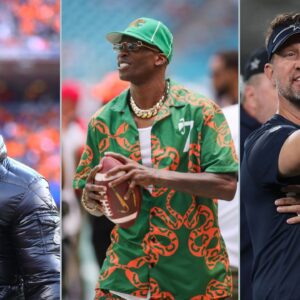 Shannon Sharpe, Chad Johnson and Brian Schottenheimer