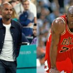 Tony Parker(L) and Michael Jordan(R)