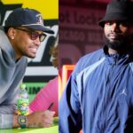 Rudy Gay (L) and Zion Williamson (R)