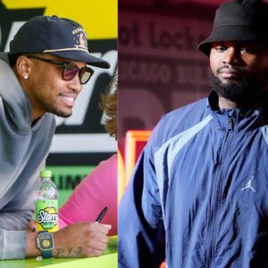 Rudy Gay (L) and Zion Williamson (R)