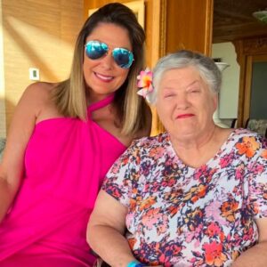 Randi Mahomes and Debbie Bates