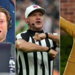 Dave Portnoy, Clete Blakeman and Tony Romo