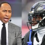 Stephen A. Smith and Lamar Jackson