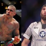 Alex Pereira (L), Magomed Ankalaev (R)