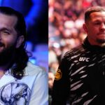 Jorge Masvidal (L), Nate Diaz (R)