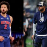 Cade Cunningham(L) and Dak Prescott(R)