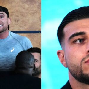 Darren Till (L), Tommy Fury (R)