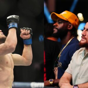 Umar Nurmagomedov (L), Merab Dvalishvili (R)