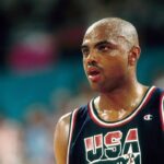 USA dream team forward Charles Barkley against Argentina during the 1992 Tournament of the Americas at Memorial Coliseum.