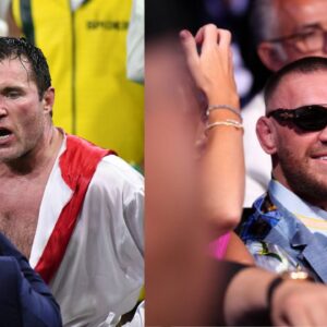 Chael Sonnen (L), Conor McGregor (R)