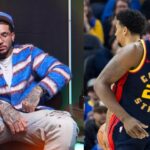 LiAngelo Ball and Draymond Green