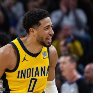 NBA: Tyrese Haliburton Golden State Warriors at Indiana Pacers