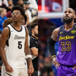 "Hollup Let Him Cook": LeBron James Couldn't Get Enough Of 'MVP' Bryce Maximus At Hoophall Classic