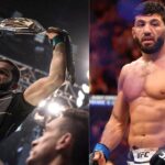 Islam Makhachev (L), Arman Tsarukyan (R)