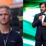 Ralf Schumacher (L) and Mohammed Ben Sulayem (R)