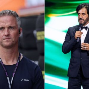 Ralf Schumacher (L) and Mohammed Ben Sulayem (R)