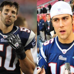 Mike Vrabel and Matt Cassel